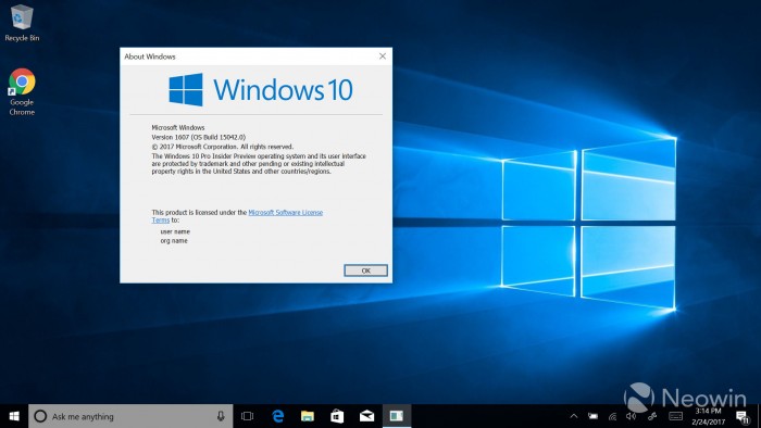 ΢Windows10 Build 15042޸BUGͺ̨ȶ