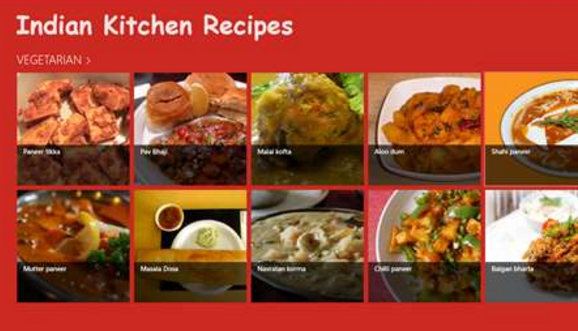 Indian Kitchen Recipes Win10Ӧ